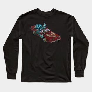 Octopus Car Long Sleeve T-Shirt